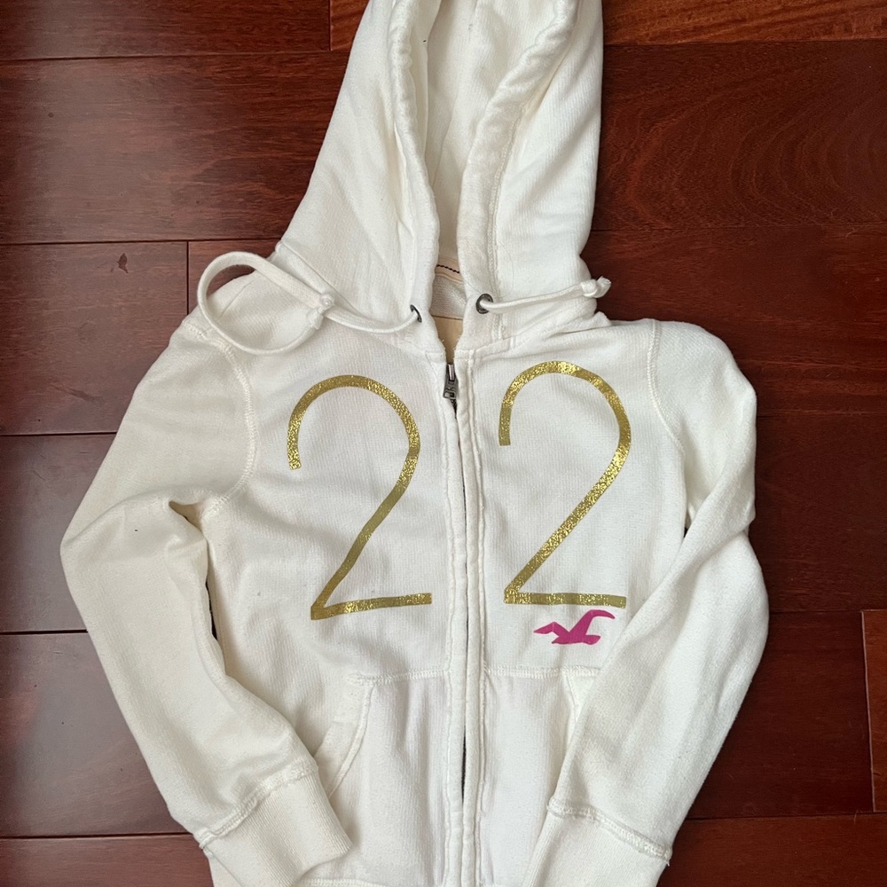 Vintage Y2K Hollister zip up
